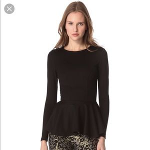 Torn By Ronny Kobo Peplum Top